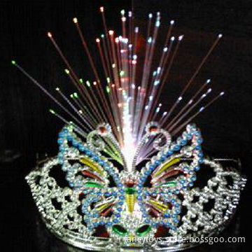 LED Fiber Optic Tiara, Excellent Service